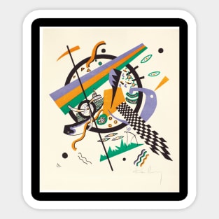 Wassily Kandinsky Abstarct Art Sticker